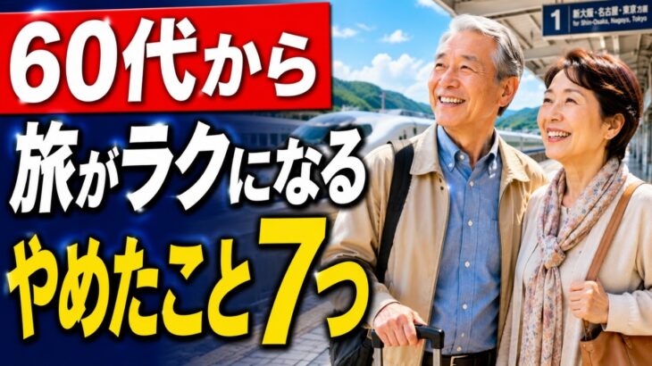 【もっと早く知りたかった】60代でやめてよかった旅行の習慣7つ