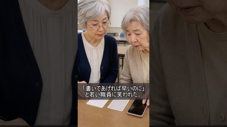 答えを書かなかった71歳のスマホ講座講師#朗読 #シニア #短編ドラマ