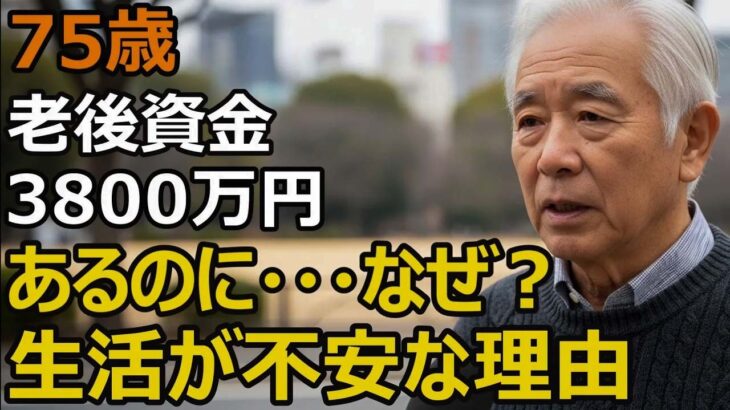 75歳男性、年金月20万円・貯金3800万円。節約して貯めてきたのに不安の日々…高齢者の6割弱が「生活が厳しい」という理由【シニア老後】