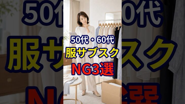 【AnotherADdress】洋服サブスクをする際にやってはいけないNG3選 #おしゃれ #女性 #シニア #shorts #pr