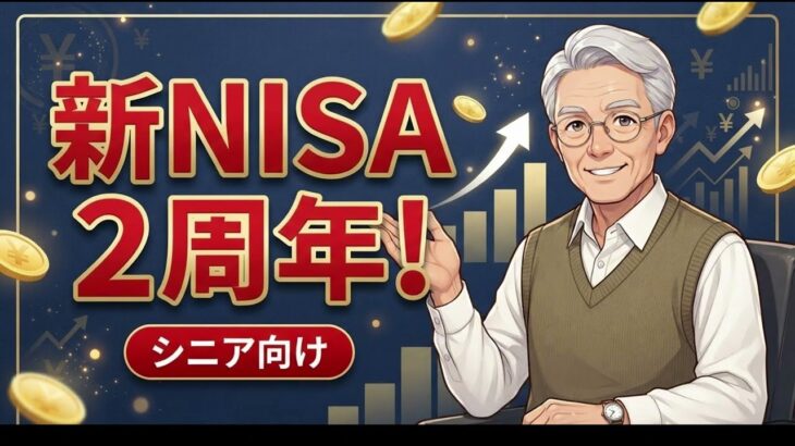 (新NISA) シニアが今から始めても遅くない！老後資金を守る最強の資産運用術