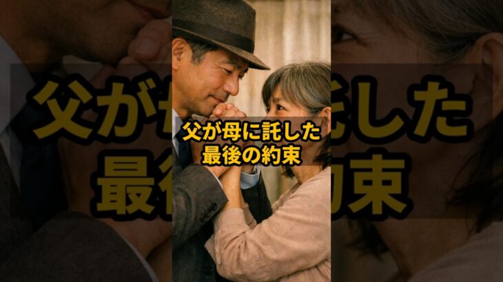 父が母に託した最後の約束 #shorts #年金 #年金生活 #老後 #シニア #家族 #親子 #住宅ローン #感動 #泣ける話 #実話