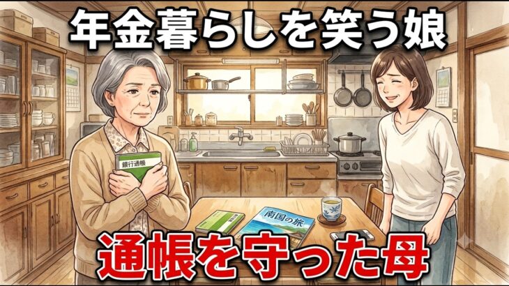 「年金暮らしで旅行なんて無理でしょ」娘に笑われた母が、亡き夫との約束のために通帳を開いた日｜シニア朗読
