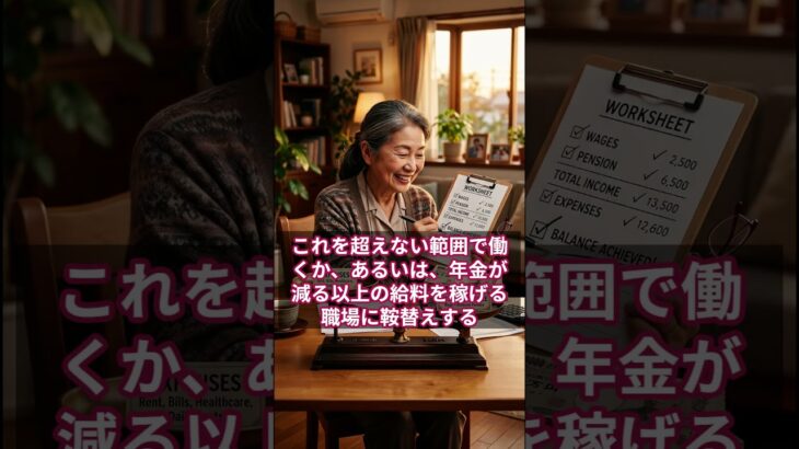 【在職老齢年金】働いたら年金が消える？シニアのやる気を削ぐ「働いたら負け」システムの正体