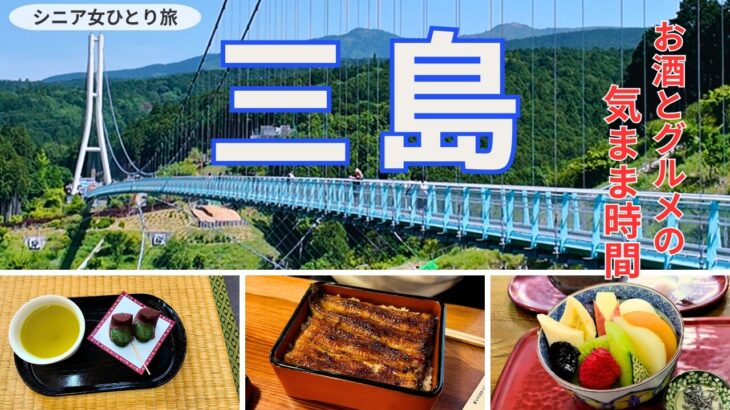 【静岡・三島】 シニア女ひとり旅 | 美味しいお酒と地元の味を巡る、自由で気ままな旅