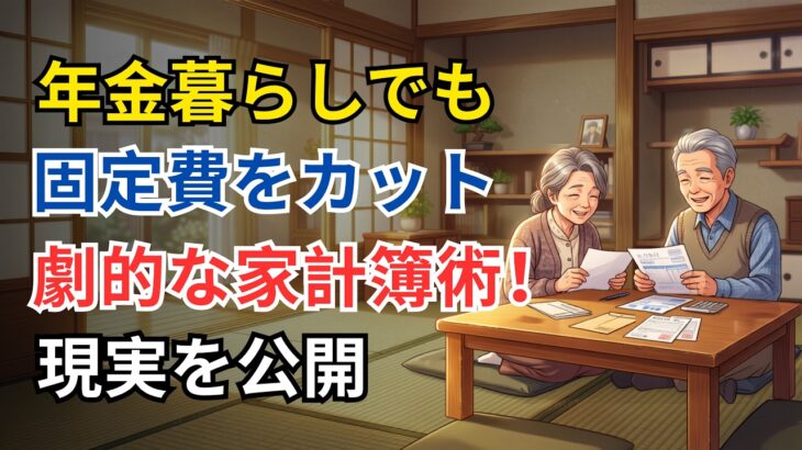 【年金暮らし】「これ、本当に必要？」シニア夫婦が見直した、老後の固定費カット術