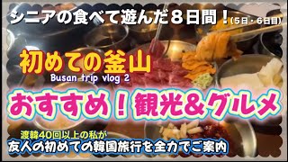【初釜山・２日.３日目】おすすめ観光&グルメ