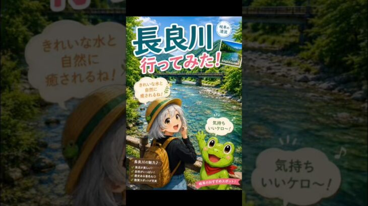 長良川を歩いてみた！岐阜の絶景と健康旅【岐阜県】