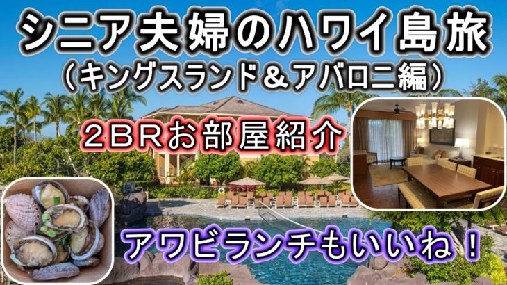 シニア夫婦のハワイ島旅 キングスランド＆アワビランチ