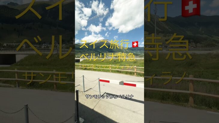 🇨🇭スイス旅行-ベルリナ特急の旅