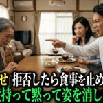 「年金は俺たちが管理するから通帳渡せ」拒否すると食事を与えられなくなった私。全財産持って黙って家を出て行った結果・・・【シニアのスカッと朗読】【老後の知恵】