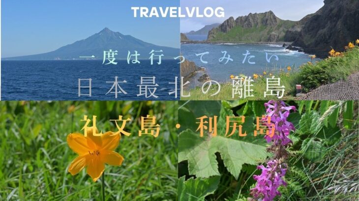 一度は行ってみたい日本最北の離島＃礼文島・利尻島