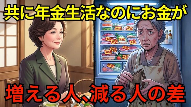 【シニアの暮らし】年金生活で「お金が減る人・余裕がある人」の決定的な違い。毎週の特売日に安いものを買いだめしていた私の盲点と、美しく生きる友人に教わった三つの心得。