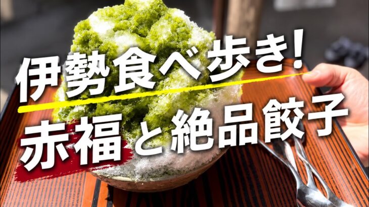 【おかげ横丁】赤福だけじゃない伊勢グルメ　　#伊勢   #おかげ横丁   #赤福　#三重県  #vlog   #旅行