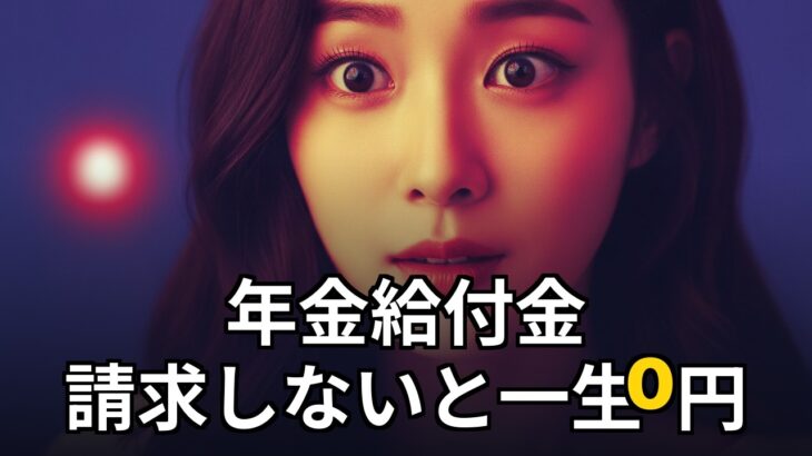 年金給付金、請求しないと一生0円