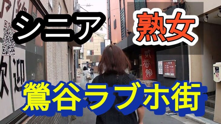 【#1】シニアの鶯谷・熟女御用達のラブホ街