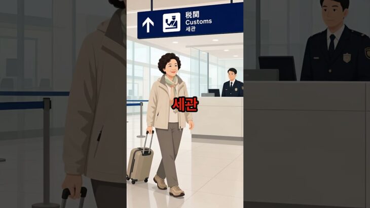 日本旅行でよく見る案内標識100選・空港編       #シニア日本語 #日本旅行 #日本旅行日本語 #日本旅行会話 #5060日本語 #基礎日本語 #日本語会話 #ショート日本語 #空港日本語