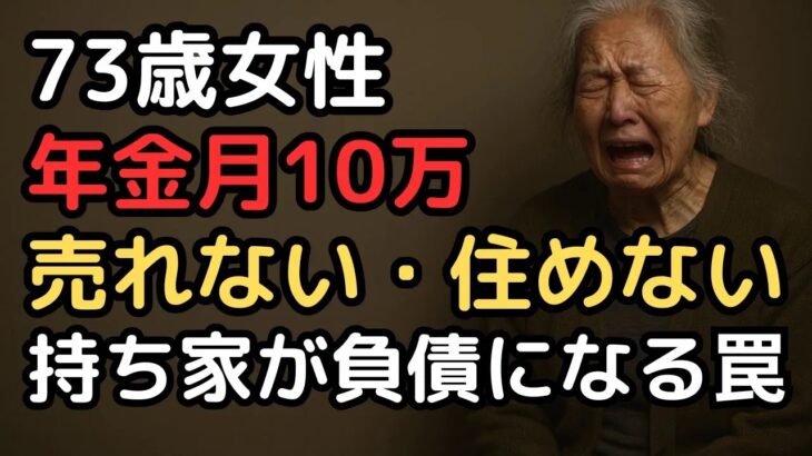 年金月10万円でも実家があるから大丈夫」73歳女性、相続した家の維持費年80万円・売れない・住めない「負動産」の地獄
