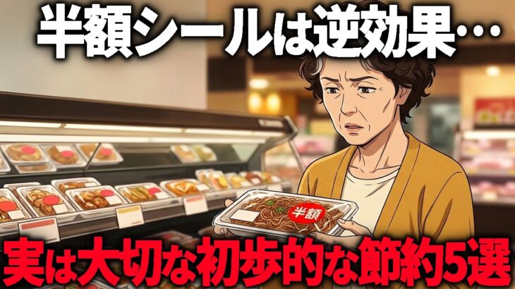 【年金10万円75歳】”スーパーで良かれと思って続けていた”5つの節約が、実は逆効果でした｜後悔しないための黄金ルール