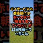 母の介護連絡帳に12回の「朝食なし」同居する弟が隠した食卓#シニア #年金生活 #老後