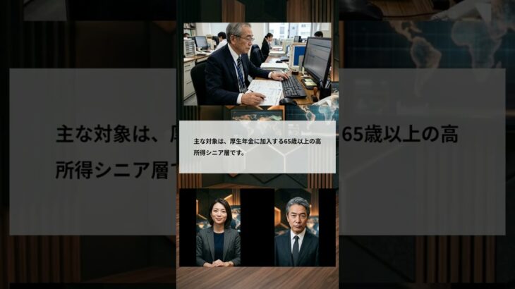 【2027年9月】年金保険料が変わる！高所得シニア必見