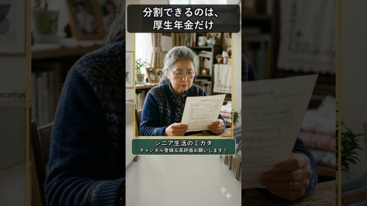熟年離婚の年金分割、請求期限が2年から5年に延長 #年金分割 #shorts