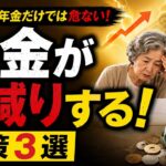 【シニアのリアル28】『【年金の「実質目減り」の恐怖】マクロ経済スライドで物価上昇に追いつかない！？』シニア世代を襲う受給額の罠と対策3選