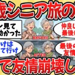 【2ch】まさか！65歳シニア旅の現実 旅行で友情崩壊した話【ゆっくり解説】