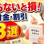 【知らないと損】年金だけじゃない！シニア女性が見落とす給付金・割引制度3選