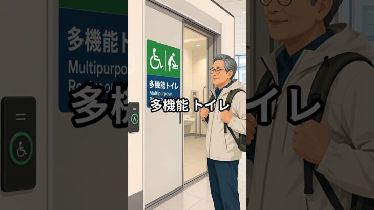 日本旅行でよく見る基本施設の案内表示       #シニア日本語 #日本旅行 #日本旅行日本語 #日本旅行会話 #50代60代日本語 #初級日本語 #日本語会話 #ショート動画 #シニア