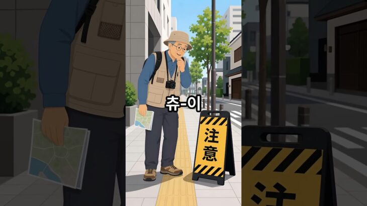 日本の旅行でよく見かける標識：安全と警告編    #シニア日本語 #日本旅行 #日本旅行日本語 #日本旅行会話 #50代60代日本語 #初級日本語 #日本語会話 #ショート動画 #シニア