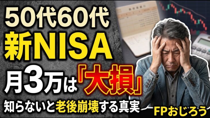 50代・60代の新NISA黄金戦略と2026年iDeCoの罠