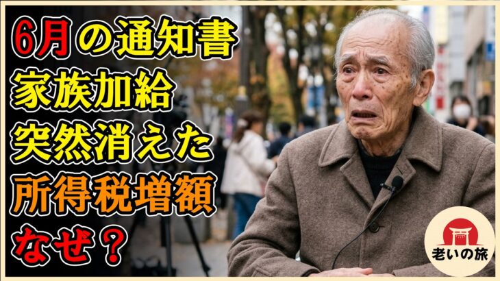 【本当にあった話】年金がごっそり減る？6月の「年金額改定通知書」で気づくべき罠！扶養外しの恐怖と税金急増の理由を大解剖【シニアライフの闇】