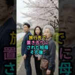 旅行先で置き去りにされた祖母 #60歳代 #シニア#スカッとする話 #夫婦