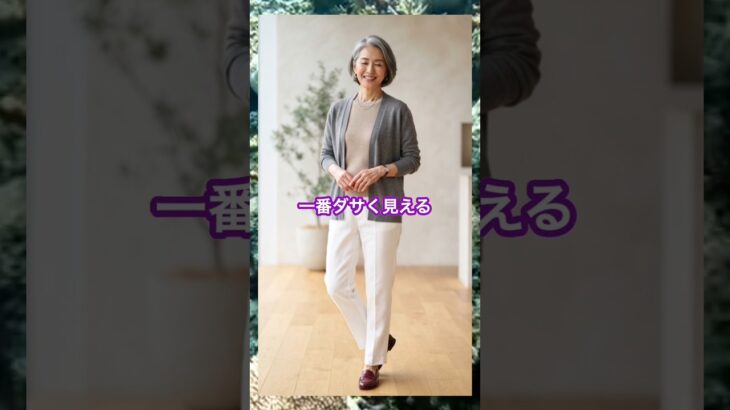 60代が絶対やってはいけない激ダサ色合わせコーデ