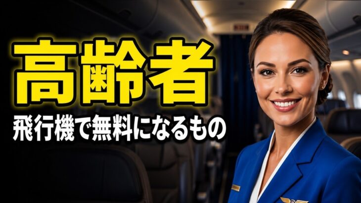 元客室乗務員が教える！60歳以上の旅行者が無料で受けられる16の特典