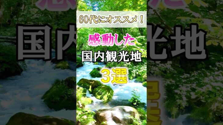 【60代旅行】実際行ってみて感動した国内観光地3選 #60歳代  #シニア旅行#ひとり旅 #shorts #gw #シニアライフ60代  #60代旅行 #旅行 #函館 #嵐山