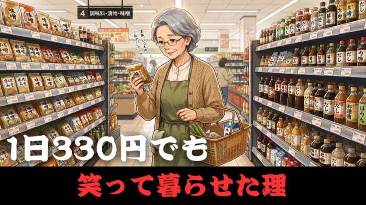 シニア漫画 | 年金月6万円「食費は1日330円」それでも笑って暮らせた理由
