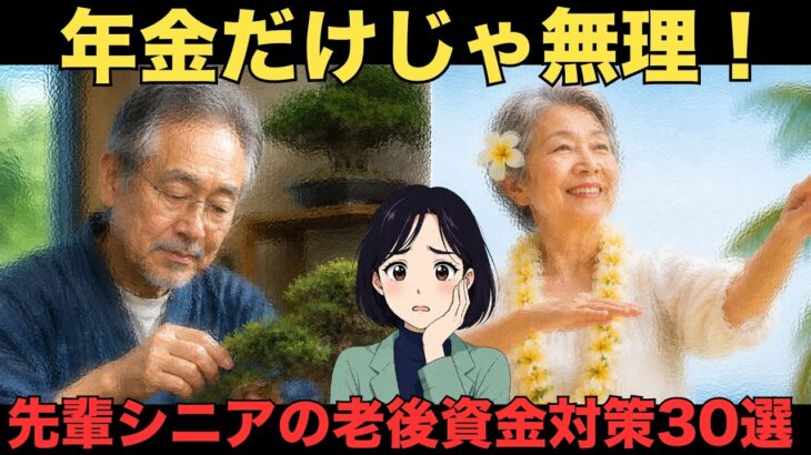 【シニア必見】年金だけじゃ足りない！65歳以降「働かずに暮らす」ためにやったこと｜リアルな口コミ30選　紹介します
