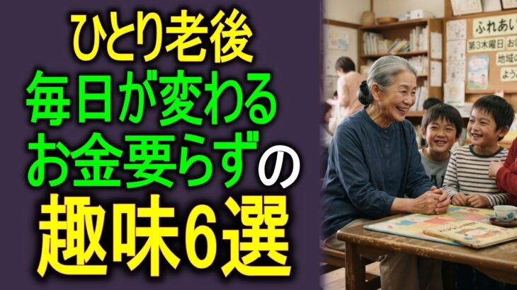 朝起きる理由がなかった68歳。年金月8万円でも心が満ちた「お金のいらない趣味」6選