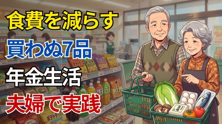 【買わないだけで変わる】年金夫婦がスーパーでやめた「7つの食品」 | 食費節約 | シニア夫婦 | 年金生活