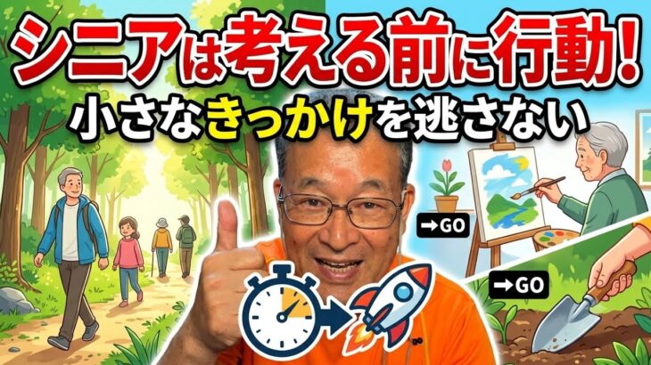 [本音と実感　70代年金生活者]シニアになったら考える前に行動　「小さなきっかけ」を逃さない