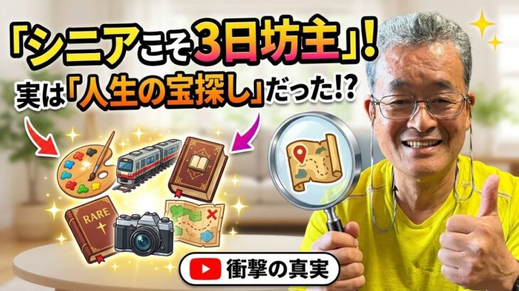 [本音と実感　70代年金生活者]シニアこそ三日坊主　三日坊主こそ老後を豊かにする