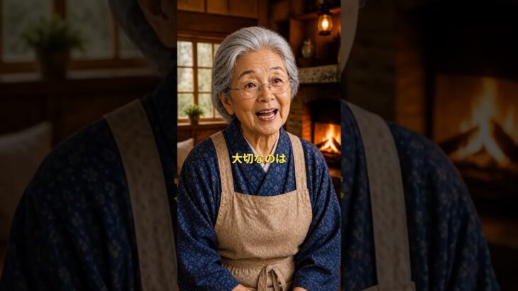 おばあちゃんが教える「本当の豊かさ」　#年金 #老後資金 #年金生活 #70代 #シニアライフ #貯金