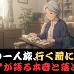 【体験談】一人旅は寂しい？72歳女性が見つけた本当の自由とは＜老後・シニアライフ＞【シニア漫画】
