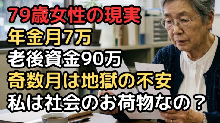 79歳女性「私、まだ誰かの役に立てるかしら」年金月7万、老後資金90万円小さな食堂で見つけた最後の生きがい