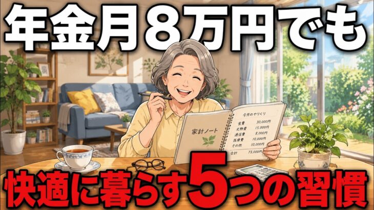 同じ年金月8万円。穏やかに暮らせた人がやっていた「5つの習慣」