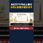【9月に届きます】年金に上乗せ、年6万7千円の「緑の封筒」 #Shorts