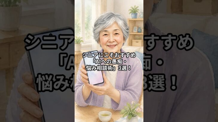 【知らなきゃ危険！？】シニアがAIを安全・快適に使うために「絶対に気をつけるべき注意点」3選！