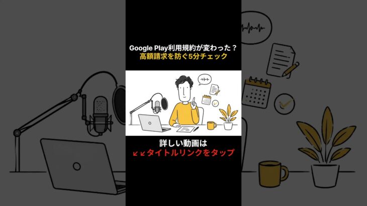 Google Play利用規約が変わった？高額請求を防ぐ5分チェック #shorts  #シニア #50代 #60代 #スマホ